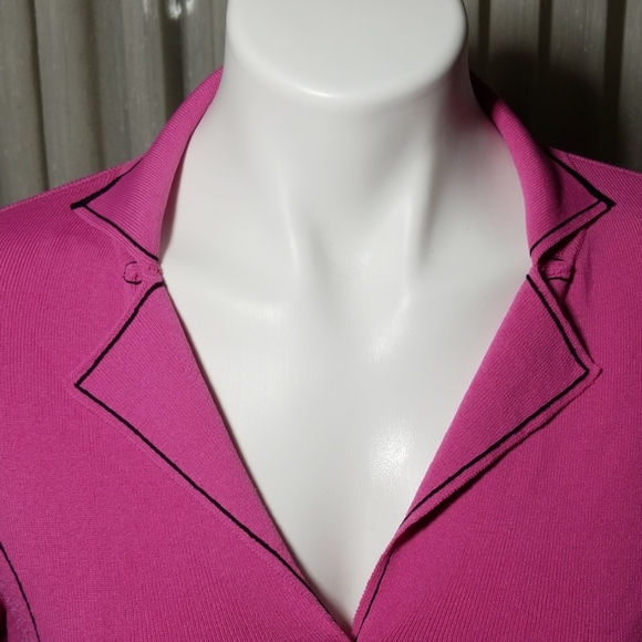 HADI COLLECTION Ladies Button Down Blouse - Picture 2 of 5